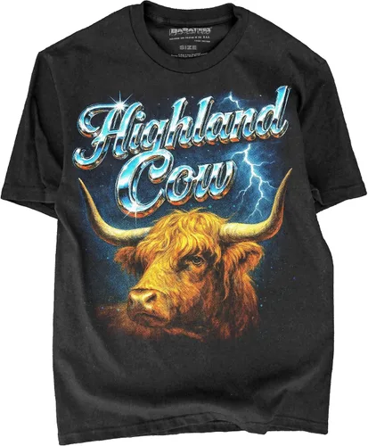 Miniatura 22 de Camiseta de Heavy Metal de los 80s con Animal en Negro - 100% Algodón - para Hombre y Mujer