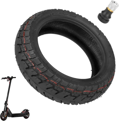 MIMIRACLE Neumático todoterreno sin cámara de 9.5 x 2.50 para scooters eléctricos Niu KQI3, duradero, antideslizante, fácil de instalar