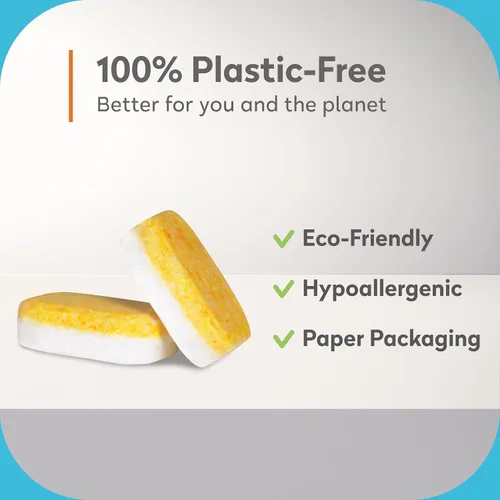 Miniatura 7 de Orange House Pestañas para lavavajillas a base de plantas, 56 unidades, 100% aceite de naranja de grado alimenticio, limpieza profunda, ecológicas