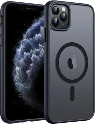 Miniatura 32 de FNTCASE - Funda para iPhone 16 Pro: magnética, mate, translúcida, de grado militar, protectora contra caídas, resistente, fina, duradera y a prueba