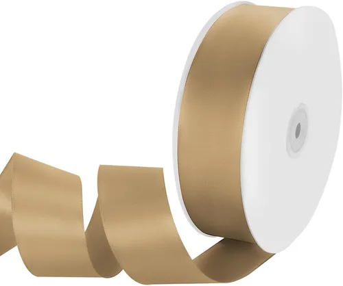 Miniatura 26 de Cinta de tela de satén de 1-1/2 pulgadas de ancho x 50 yardas, cinta negra perfecta para lazos de bricolaje, guirnaldas, envoltura de regalos