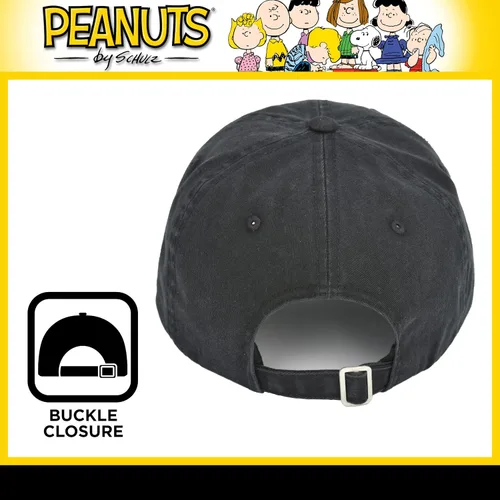 Miniatura 4 de Concept One Peanuts Snoopy Dad Hat Adult Adjustable Baseball Cap with Curved Brim