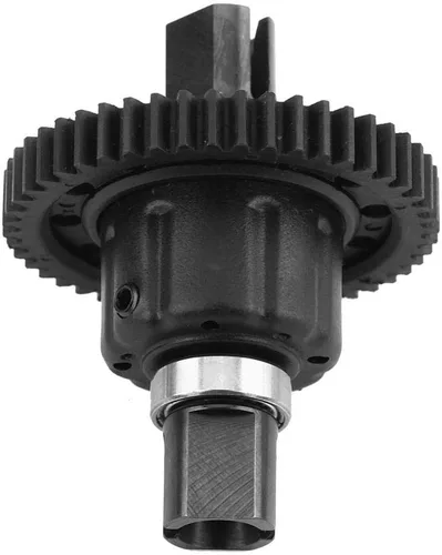 Miniatura 5 de VGEBY Bloqueo RC Center Diff, engranaje de nailon 48T de alto rendimiento, diferencial medio negro para entusiastas de la deriva de carreras RC a