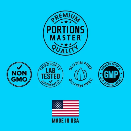 Portions Master CFM - Proteína aislada de suero en polvo, 2 libras, 0.81 onzas bajo en carbohidratos, baja en grasa, procesada en frío, absorción