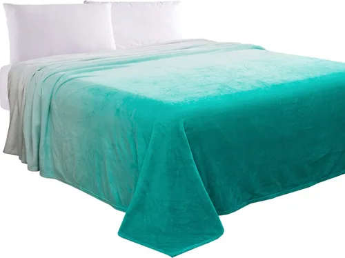 Miniatura 13 de Elegant Comfort Manta de Lujo con Sensación de Terciopelo, Manta Ligera para Todas las Estaciones, Ultra Suave, de Felpa de Forro Polar de Franela