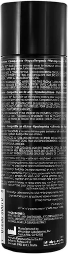 Miniatura 2 de ID Lubricants Backslide Botella de silicona lubricante anal con lubricante personal, Black_backslide, 4.4 onzas líquidas, 1 unidad, (BCK-04)