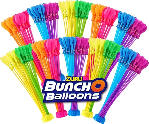 Miniatura 9 de Original Bunch O Balloons Multi-Coloridos 330+ Globos de Agua de Llenado Rápido y Autoadhesivos (Paquete Exclusivo de Amazon de 10) de ZURU, Globos