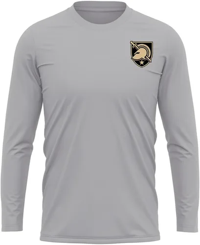Miniatura 172 de Camisa deportiva de manga larga oficial de la NCAA Collegiate para hombre, con logotipo en el pecho izquierdo, colección Athletic Heather