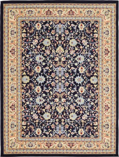 Miniatura 323 de Unique Loom Colección Sialk Hill - Alfombra de área Washington (3 pies 3 pulgadas x 5 pies 3 pulgadas, rectángulo, burdeos/crema)