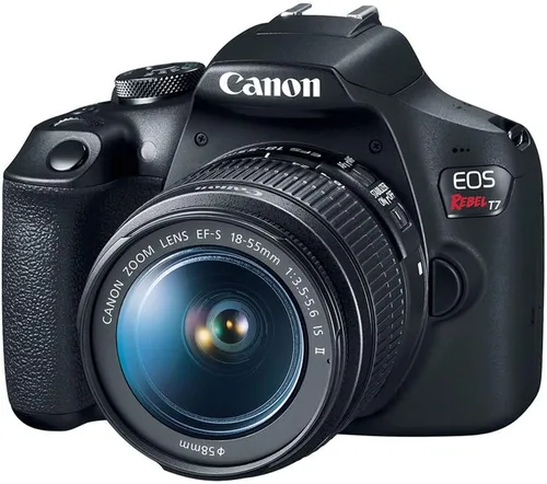 Miniatura 3 de Canon EOS Rebel T7 - Cámara réflex digital 18-55 mm f/3.5-5.6 is II Kit Bundle con lente telefoto preestablecida de 500 mm, tarjeta de memoria de 32