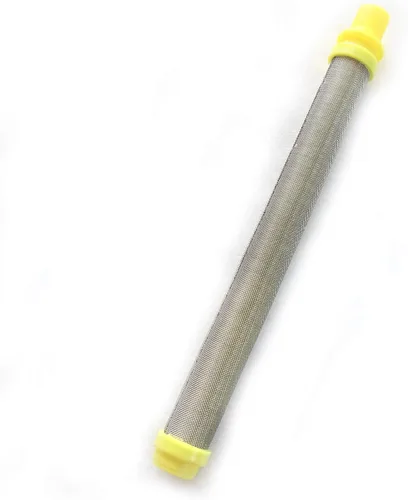Miniatura 7 de 10 piezas de repuesto de filtro de pistola rociadora sin aire Titan/Spraytech/Wagner - Tipo de empuje (amarillo, malla 100) 581-062 581062 89324