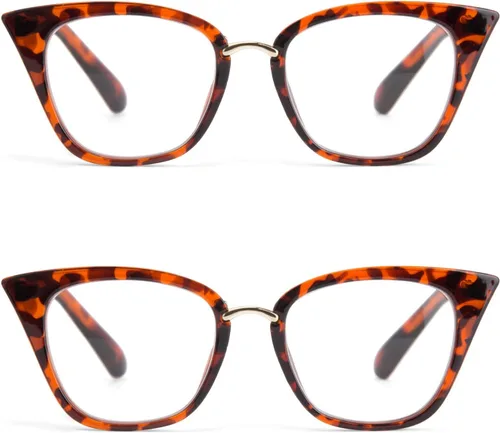 Miniatura 8 de Paquete de 2 lentes de lectura de ojo de gato para mujer