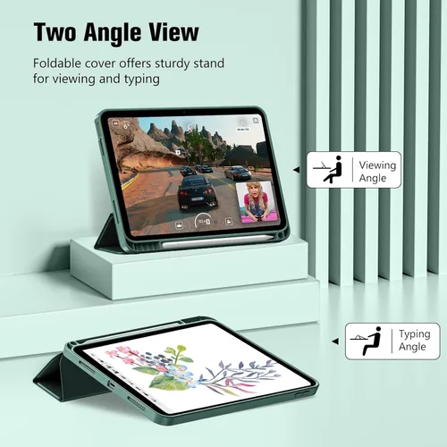 Miniatura 6 de ProCase Funda para iPad (A16) de 11ª generación de 11 pulgadas 2025/10ª generación de 10.9 pulgadas 2022 con soporte para lápiz, funda delgada