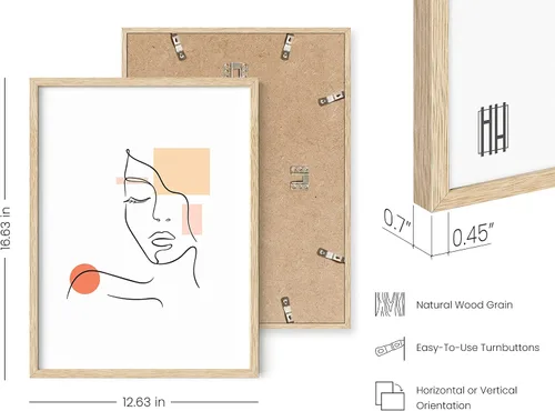 Miniatura 3 de HAUS AND HUES Arte de pared minimalista - Dibujo moderno de líneas abstractas, impresión de boceto femenino simple, obra de arte para el hogar