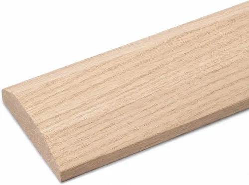 Randall W-50-BU - Umbral de roble sin terminar fabricado en Estados Unidos de 3 pies - 3 1/2 pulgadas x ancho 7/8 pulgadas de alto