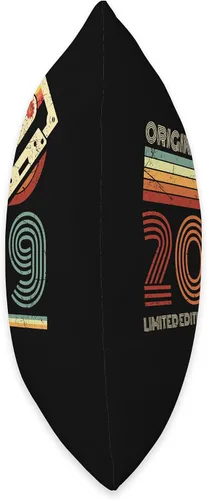 Miniatura 2 de Retro Limited Edition 2019 Cassette Tape 7th Birthday Throw Pillow
