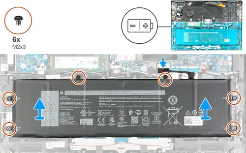 Miniatura 7 de DELL V6W33 - Batería de 4 celdas para Dell Latitude 3320 3330 3420 3520 3530 3445 5430 Vostro 3510 3511 3515 3520 3525 5310 5322 0 342 0 3425 3430