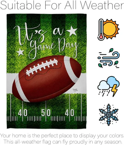 Miniatura 6 de Decoración del Super Bowl 2023 para decoración del hogar, arte de pared para habitación, patio, porche, césped, jardín, bandera, poste, tapiz al