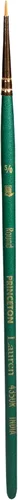 Miniatura 22 de Princeton Artist Brush Co. Lauren Series 4350 - Ventilador de mango corto tamaño 4 - Pincel sintético dorado individual para acuarela y pintura
