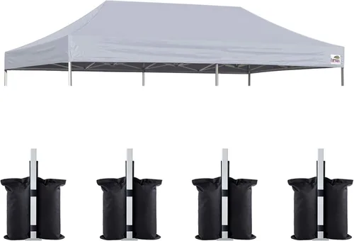 Miniatura 92 de Eurmax USA toldo desplegable de repuesto, cubierta superior para tienda de campaña, armado instantáneo, solo la cubierta superior, 4 bolsas