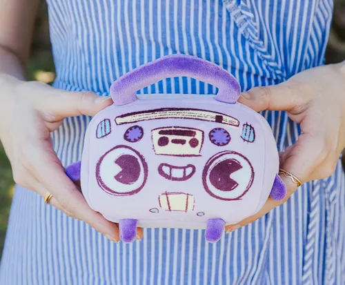 Miniatura 8 de MochiOshis Suki Rajikase Boom Box - Juguete de peluche de personaje de 6 pulgadas Animal de peluche suave abrazable para acurrucarse
