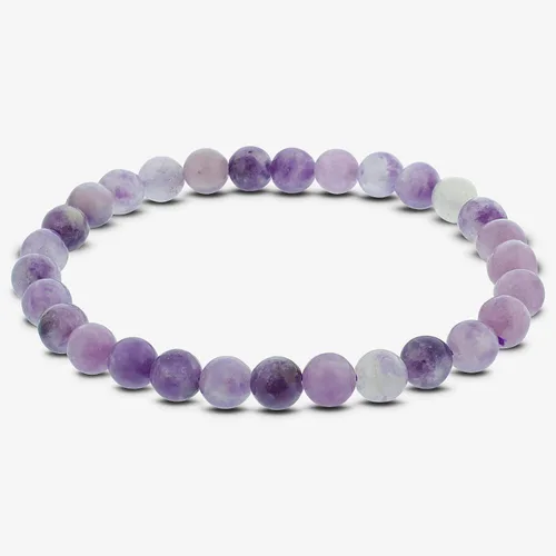 Miniatura 678 de Gem Avenue Handmade Round Bead Stretch Bracelet Unisex Natural Stone Beaded Jewelry for Men & Women, Elastic Wristband for Daily Wear