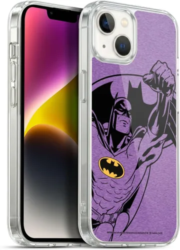 Miniatura 328 de Head Case Designs Funda de gel con licencia oficial de Batman DC Comics Bat Signal Logos [protección de grado militar] compatible con Apple iPhone 7