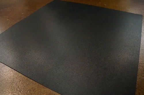Miniatura 4 de 2 láminas de plástico de polietileno HDPE negro de 24 x 24 x 1/16 pulgadas (0.06 pulgadas)