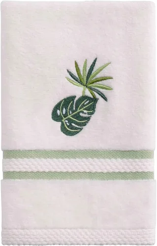 Miniatura 11 de Avanti Linens – Juego de toallas para los dedos, toallas de baño de terciopelo 100% algodón con estrellas de mar bordadas y coral, reverso de rizo