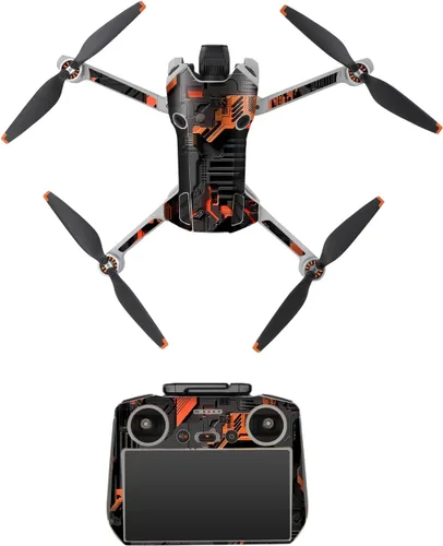 Miniatura 12 de Mavic Mini4 Pro Skin Wrap para DJI Mini 4 Pro Cámara Drone Cuerpo Brazos RC2 Control Remoto Conjunto completo Adhesivo Adhesivo a prueba de arañazos