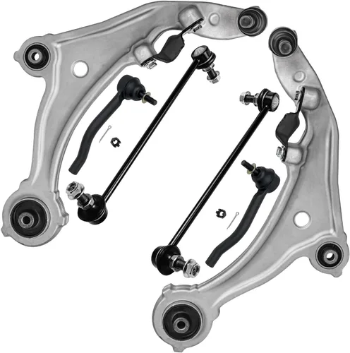 Miniatura 8 de Detroit Axle - Kit de extremo delantero para Chrysler 300 Dodge Charge Challenger 2011-2023, 2 brazos de control inferiores traseros 2 rótulas