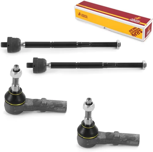 Miniatura 219 de Metrix Premium Chassis Parts - Juego de 4 barras de acoplamiento interior y exterior para Audi A3 15-16, Seat Leon 06-20 (México), 09-17 Volkswagen