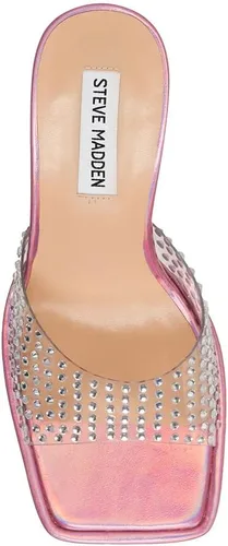 Miniatura 4 de Steve Madden Sandalias de plataforma con adornos de rubí para mujer