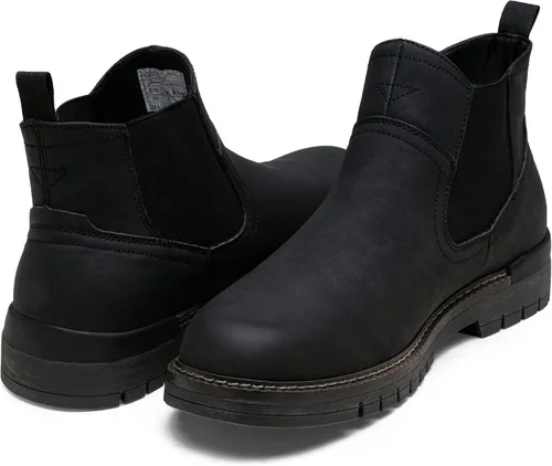 Miniatura 6 de Jousen Chelsea - Botas informales al tobillo, sin cordones, impermeables, para hombre