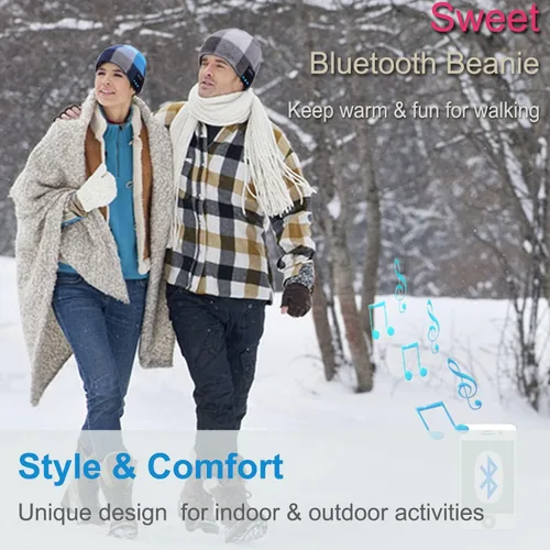 Miniatura 91 de Rotibox - Gorro inalámbrico con Bluetooth para deportes al aire libre, regalo de Navidad.