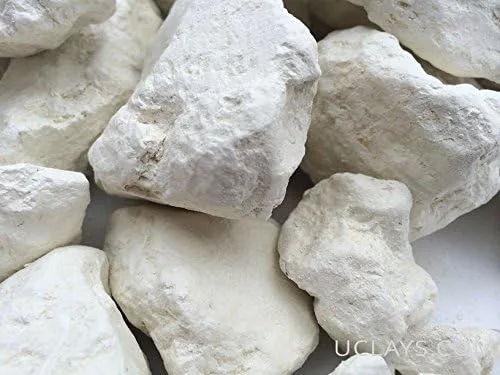 Miniatura 2 de Arcilla comestible blanca, suciedad blanca, trozos (grumos) naturales para comer (alimento), 1 lb (450 g)
