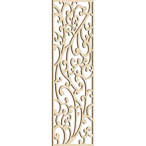 Miniatura 98 de Woodhaven - Paneles de pared decorativos de madera con calado, 9 3/8 pulgadas de ancho x 24 3/8 pulgadas de alto x 1/4 de alto, aliso