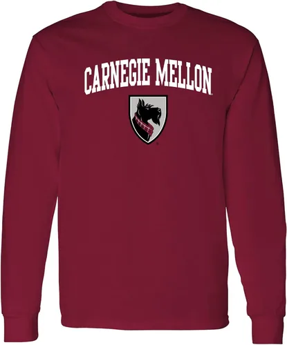 Miniatura 203 de NCAA oficial de College – University Team Color Arco Logo Manga Larga