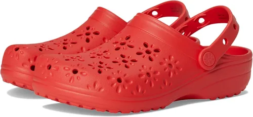 Miniatura 12 de Crocs Zuecos clásicos con estampado floral unisex para adultos