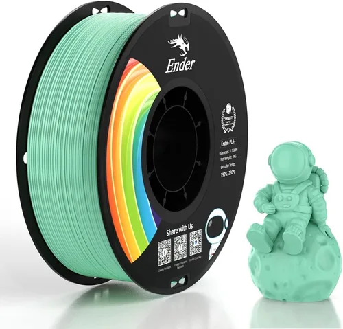 Miniatura 14 de Creality Filamento para Impresora 3D, Filamento PLA Plus 1.75mm Beige, PLA Pro Dureza Mejorada Exactitud Dimensional +/- 0.03mm, Carrete de 1KG