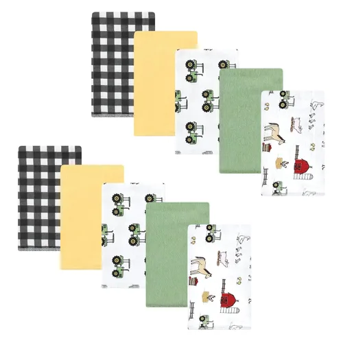 Miniatura 6 de Hudson Baby - Paños unisex de franela de algodón para bebé, bosque, talla única
