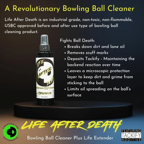 Miniatura 6 de Creating the Difference Life After Death Bowling Ball Cleaner & Life Extender from Industrial Grade Strength Formula Removes Dirt, Oil and Scuff