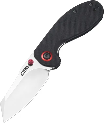 CJRB Maileah Navaja de bolsillo con hoja de acero en polvo AR-RPM9 de 2.39 pulgadas, cuchillo plegable con mango G10 cuchillo táctico y cuchillo EDC