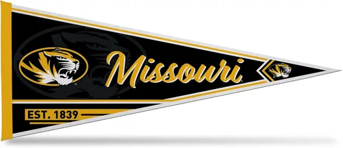 Miniatura 92 de Rico Industries NCAA Banderín Clásico de Fieltro para Decoración de Pared de 12" x 30" - Ideal para Decoración del Hogar/Dormitorio/Cueva de Hombre