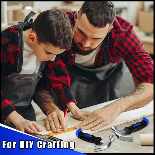 Miniatura 4 de 8 martillos pequeños de 12 onzas para niños, mujeres y hombres, martillos ligeros de garra derretida a granel con clavos de hardware para colgar