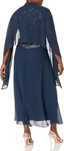 Miniatura 2 de J Kara Vestido de 1 pieza sin mangas para mujer