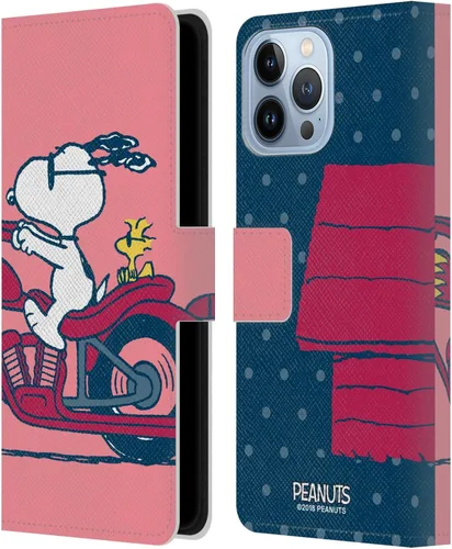 Miniatura 151 de Head Case Designs Funda de piel con licencia oficial de Peanuts Snoopy & Woodstock Balloon Halfs and Laughs para Apple iPhone 7/8/SE 2020 y 2022