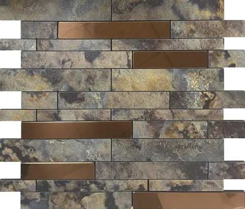 Miniatura 8 de 10 hojas de azulejos despegar y pegar para salpicadero de cocina, azulejos de mosaico autoadhesivos, para pegar en tocadores de baño, decoración
