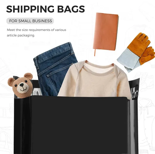 Miniatura 5 de Metronic 1000 sobres de polietileno de 14.5 x 19 pulgadas, bolsas de envío resistentes para pequeñas empresas, bolsas de polietileno impermeables