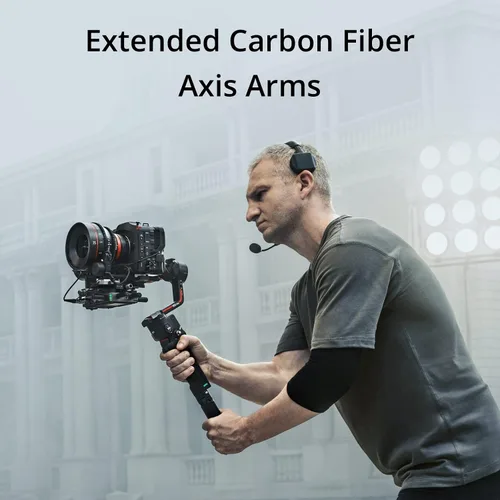 Miniatura 3 de DJI RS 3 Pro Combo, estabilizador cardán de 3 ejes para cámaras DSLR y cine Canon/Sony/Panasonic/Nikon/Fujifilm/BMPCC, bloqueos automatizados